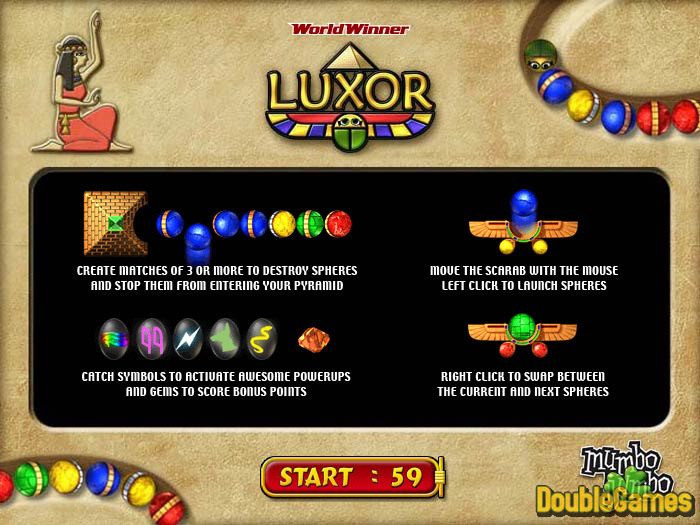 online luxor games