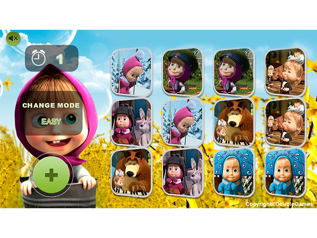 Free Download Masha and the Bear Memory Game Screenshot 4