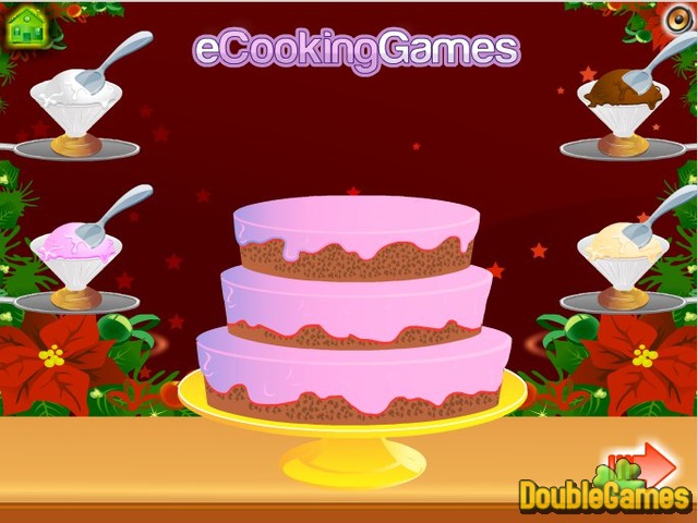 New Year Cake Decoration Online Game