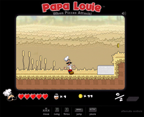 Papa Louie: When Pizza Attack! : Flipline Studios : Free Download, Borrow,  and Streaming : Internet Archive