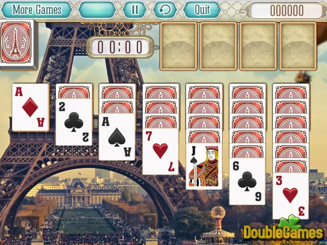 Free Download Paris Solitaire Screenshot 2