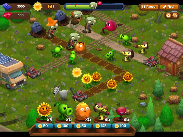 download plant vs zombie pc gratis