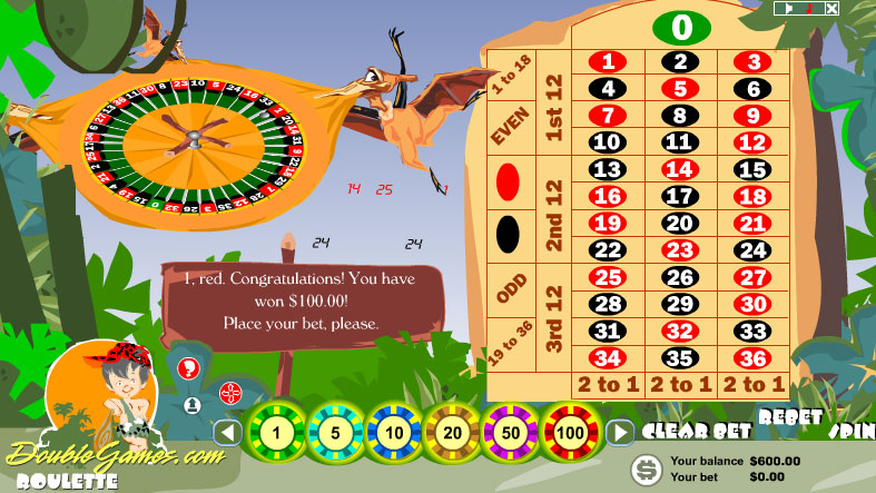 Free Download Prehistoric Roulette Screenshot 1