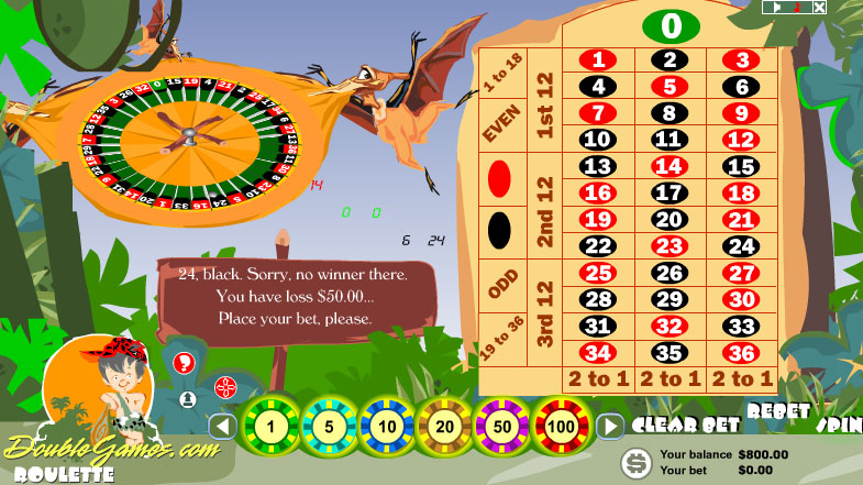 Free Download Prehistoric Roulette Screenshot 2