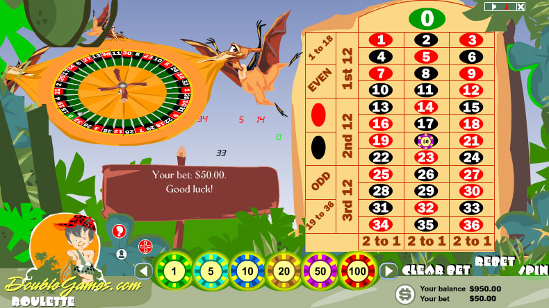 Free Download Prehistoric Roulette Screenshot 3