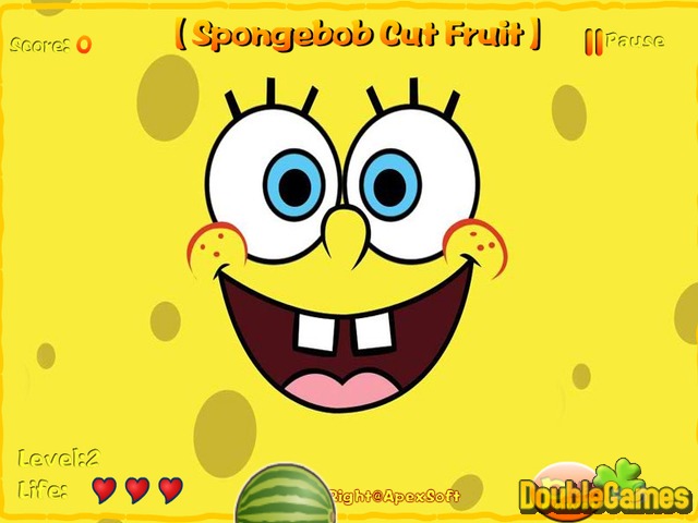 Free Download Spongebob Cut Fruit Screenshot 1