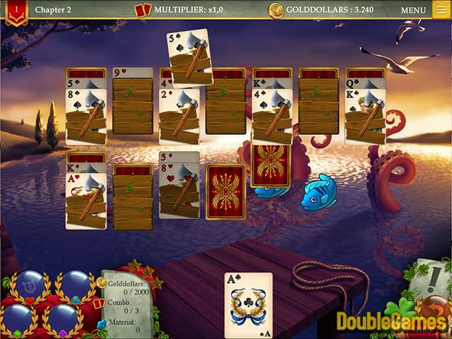 Free Download Tales of Rome: Solitaire Screenshot 1