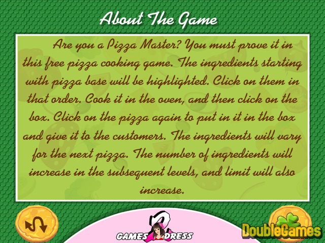 Free Download Time For Pizza Screenshot 1