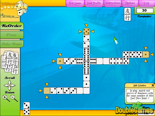Free Download Ultimate Dominoes Screenshot 1
