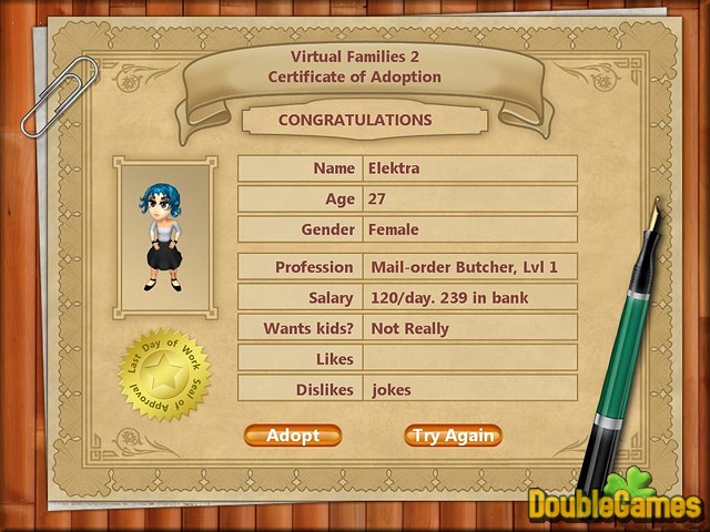 Free Download Game Virtual Family 2